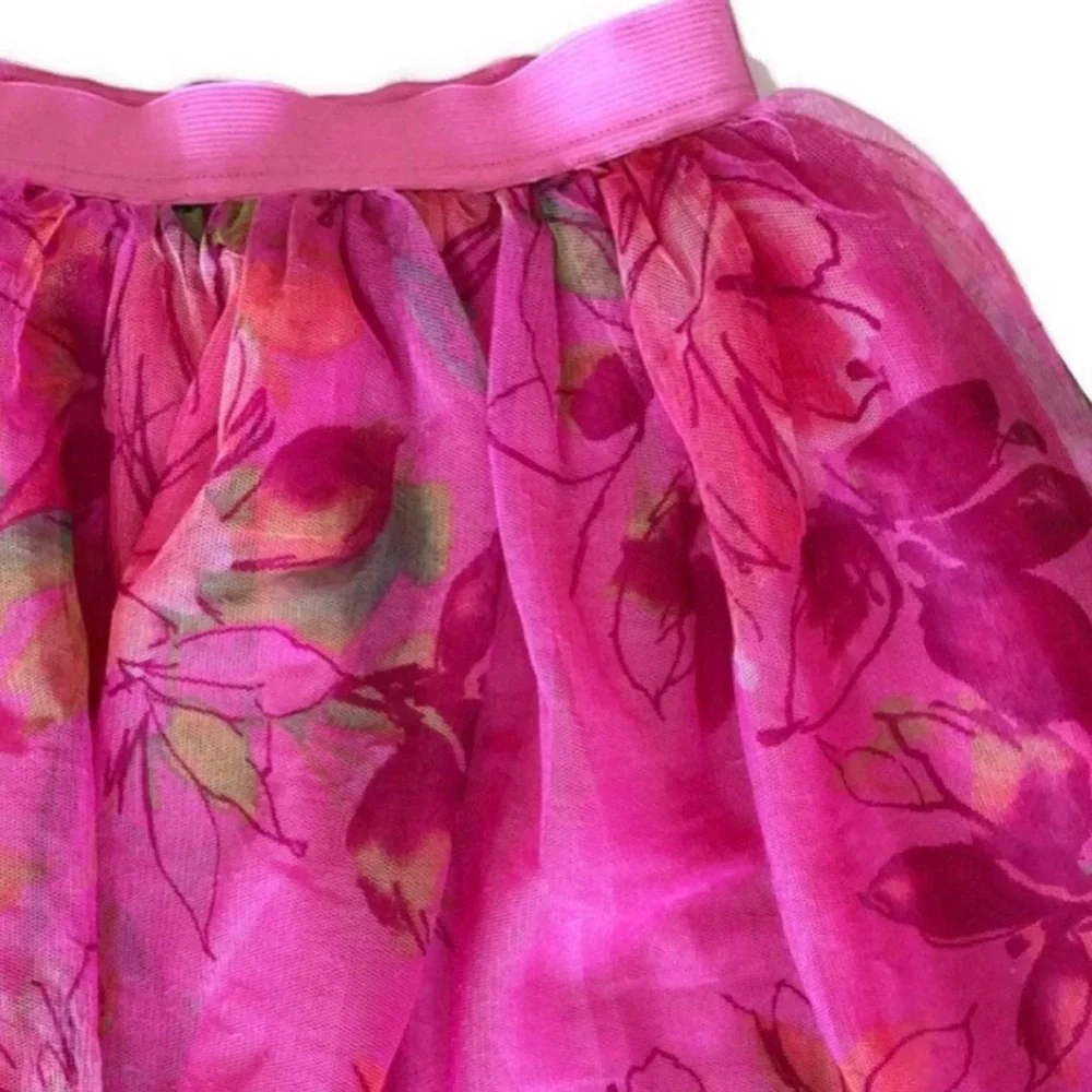 GAP floral tulle